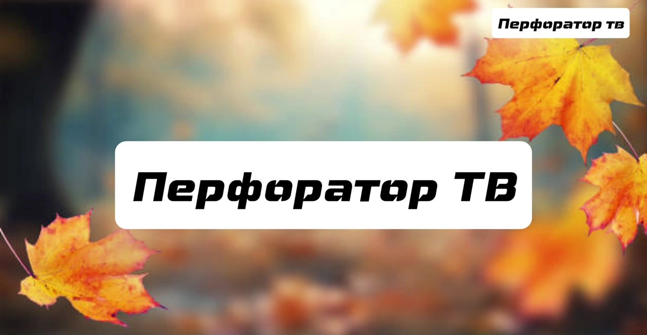Новое оформление "Перфоратор ТВ" 27.09.2026 год